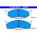 Bremsbelagsatz Chrysler P. Neon/Voyager/300 M 95-06 | 13.0460-8003.2 Bremsbelagsatz Chrysler P. Neon/Voyager/300 M 95-06 | 13.0460-8003.2