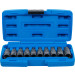 BGS Kraft-Bit-Einsatz-Satz | Antrieb Innenvierkant 12,5 mm (1/2"""") | T-Profil (für Torx) T20 - T70 | 10-tlg | 5097 BGS Kraft-Bit-Einsatz-Satz | Antrieb Innenvierkant 12,5 mm (1/2"""") | T-Profil (für Torx) T20 - T70 | 10-tlg | 5097