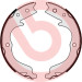 Bremsbackensatz HA | CITROEN C-Crosser PEUGEOT 4007 SUBARU 03-15 | S 61 542 Bremsbackensatz HA | CITROEN C-Crosser PEUGEOT 4007 SUBARU 03-15 | S 61 542