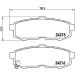 BREMBO Bremsklötze HA | MAZDA MPV 99-06 | P 49 042
