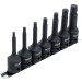 BGS Schraubenausdreher-Satz | Antrieb Innenvierkant 12,5 mm (1/2"""") | für defekten Innensechskant 4 - 12 mm | 7-tlg | 7004 BGS Schraubenausdreher-Satz | Antrieb Innenvierkant 12,5 mm (1/2"""") | für defekten Innensechskant 4 - 12 mm | 7-tlg | 7004