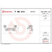 BREMBO Bremssattelhaltersatz | F BK 013 BREMBO Bremssattelhaltersatz | F BK 013