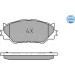 Bremsbelagsatz Lexus P. Is 220D/250 05 | 252398317 Bremsbelagsatz Lexus P. Is 220D/250 05 | 252398317