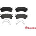 BREMBO Bremsklötze VA | MAZDA 323, 626, MX-6 91-05 | P 49 023 BREMBO Bremsklötze VA | MAZDA 323, 626, MX-6 91-05 | P 49 023