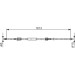 Handbremsseil li | BMW X3 04 | 1987477987 Handbremsseil li | BMW X3 04 | 1987477987
