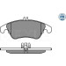 Bremsbelagsatz Db P. W204 07- /W212 09 | 025 243 1019/PD