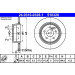 Bremsscheibe Db T. W204/S204/C207/A207 07- Power Disc | 24.0310-0328.1 Bremsscheibe Db T. W204/S204/C207/A207 07- Power Disc | 24.0310-0328.1