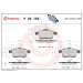 BREMBO Bremsklötze VA | FIAT 500L 12 | P 23 155 BREMBO Bremsklötze VA | FIAT 500L 12 | P 23 155