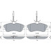 Bremsklötze | PEUGEOT,CITROEN | 0 986 424 223 Bremsklötze | PEUGEOT,CITROEN | 0 986 424 223