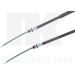 Seilzug, Feststellbremse Ford T. Fiesta/Ka 95-08 Le/Pr Kpl | 9025102 Seilzug, Feststellbremse Ford T. Fiesta/Ka 95-08 Le/Pr Kpl | 9025102