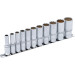 BGS Steckschlüssel-Einsatz-Satz Zwölfkant, tief | Antrieb Innenvierkant 10 mm (3/8"""") | Zollgrößen | 11-tlg | 6859 BGS Steckschlüssel-Einsatz-Satz Zwölfkant, tief | Antrieb Innenvierkant 10 mm (3/8"""") | Zollgrößen | 11-tlg | 6859