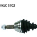 SKF Antriebswelle | VKJC 5702 SKF Antriebswelle | VKJC 5702