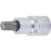 BGS Bit-Einsatz | Antrieb Innenvierkant 12,5 mm (1/2"""") | Innenvielzahn (für XZN) M10 | 4353 BGS Bit-Einsatz | Antrieb Innenvierkant 12,5 mm (1/2"""") | Innenvielzahn (für XZN) M10 | 4353