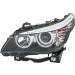 Scheinwerfer L H7/H7/H6W +MOT HELLA PQ | BMW 5ER E60/61 3,07-10,10 | 1EL 009 449-011