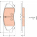 Bremsbelagsatz Jeep P. Patriot 06-/Compass/Dodge 17' | GDB4141 Bremsbelagsatz Jeep P. Patriot 06-/Compass/Dodge 17' | GDB4141