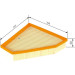 Luftfilter | BMW 1,3 Serie | F 026 400 030 Luftfilter | BMW 1,3 Serie | F 026 400 030