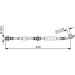 Bremsschlauch VA re | NISSAN Primera 96 | 1987476789 Bremsschlauch VA re | NISSAN Primera 96 | 1987476789