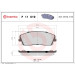 BREMBO Bremsklötze VA | CHRYSLER 300C 04 | P 11 019 BREMBO Bremsklötze VA | CHRYSLER 300C 04 | P 11 019