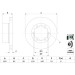 Bremsscheibe HA | MERCEDES Sprinter,VW Crafter 06 | 0 986 479 296 Bremsscheibe HA | MERCEDES Sprinter,VW Crafter 06 | 0 986 479 296
