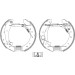 Satz Bremsbacken Citroen/Fiat/Peugeot Jumper,Relay,Ducato,Boxer 94 Shoe Kit Pro 84049601