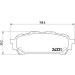 BREMBO Bremsklötze HA | SUBARU Forester, Impreza 99-12 | P 78 014 BREMBO Bremsklötze HA | SUBARU Forester, Impreza 99-12 | P 78 014