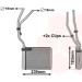 VAN WEZEL Wärmetauscher, Innenraumheizung 18006364 IR PLUS
