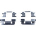 391-1278 Montagesatz f.Bremsklötze | HONDA Accord 99 | 109-1278 391-1278 Montagesatz f.Bremsklötze | HONDA Accord 99 | 109-1278
