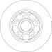 72 482 050 Bremsscheibe HA | RENAULT MEGANE III 13 | DF6182 72 482 050 Bremsscheibe HA | RENAULT MEGANE III 13 | DF6182