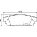 BREMBO Bremsklötze HA | LEXUS NX 14 | P 83 166 BREMBO Bremsklötze HA | LEXUS NX 14 | P 83 166