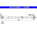 Bremsschlauch | 24.5176-0625.3 Bremsschlauch | 24.5176-0625.3