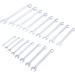 BGS Maul-Ringschlüssel-Satz | gekröpft | SW 8 - 27 mm | 17-tlg | 30302 BGS Maul-Ringschlüssel-Satz | gekröpft | SW 8 - 27 mm | 17-tlg | 30302
