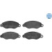 Bremsbelagsatz Ford P. Transit 00-06 Mit Sensor | 025 234 3418/W