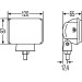 HELLA Micro FF Fern einzeln | Zusatzscheinwerfer eckig | 1FA 007 133-021 HELLA Micro FF Fern einzeln | Zusatzscheinwerfer eckig | 1FA 007 133-021