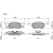 Bremsklötze | FORD Focus | 0 986 494 284 Bremsklötze | FORD Focus | 0 986 494 284