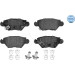 Bremsbelagsatz Opel T. Astra/Zafira 98- Mit Sensor | 025 232 5817/W Bremsbelagsatz Opel T. Astra/Zafira 98- Mit Sensor | 025 232 5817/W