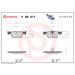 BREMBO Bremsklötze Xtra | BMW 1, 2, 3, 4, X3 10 | P 06 071X BREMBO Bremsklötze Xtra | BMW 1, 2, 3, 4, X3 10 | P 06 071X