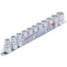 BGS Steckschlüssel-Einsatz-Satz, Sechskant | Antrieb Innenvierkant 12,5 mm (1/2"""") | SW 10 - 21 mm | 11-tlg | 9106 BGS Steckschlüssel-Einsatz-Satz, Sechskant | Antrieb Innenvierkant 12,5 mm (1/2"""") | SW 10 - 21 mm | 11-tlg | 9106