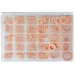 SW-Stahl Dichtringsatz 300 tlg. 5 - 28 mm | S8142 SW-Stahl Dichtringsatz 300 tlg. 5 - 28 mm | S8142