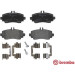 BREMBO Bremsklötze VA | MERCEDES A-Klasse 97-04 | P 50 036 BREMBO Bremsklötze VA | MERCEDES A-Klasse 97-04 | P 50 036