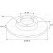 VALEO Bremsscheibe 186504
