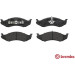 BREMBO Bremsklötze VA | JEEP Cherokee/Wrangler/KIA 86 | P 37 004 BREMBO Bremsklötze VA | JEEP Cherokee/Wrangler/KIA 86 | P 37 004
