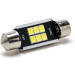 LED Soffitte C5W 39mm SV8,5-8 6x 2835 24V SMD Weiß