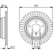 Bremsscheibe | BMW 3,4 Serie | 0 986 479 045 Bremsscheibe | BMW 3,4 Serie | 0 986 479 045