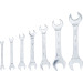 BGS Doppel-Maulschlüssel-Satz | extra flach | SW 6 - 23 mm | 7-tlg | 9019 BGS Doppel-Maulschlüssel-Satz | extra flach | SW 6 - 23 mm | 7-tlg | 9019
