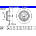 Bremsscheibe Bmw T. 5 2.0-2.5 Td 95-03 Power Disc | 24.0310-0227.1 Bremsscheibe Bmw T. 5 2.0-2.5 Td 95-03 Power Disc | 24.0310-0227.1