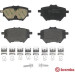 BREMBO Bremsklötze HA | CITROEN C4, PEUGEOT 308 13 | P 61 122 BREMBO Bremsklötze HA | CITROEN C4, PEUGEOT 308 13 | P 61 122