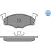 Bremsbelagsatz Vw P. Polo 01- Mit Sensor | 025 218 6817/W Bremsbelagsatz Vw P. Polo 01- Mit Sensor | 025 218 6817/W