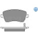 Bremsbelagsatz Suzuki P. Swift 05-/Agilla 07-/Splash Mit Sensor | 025 244 0317/W Bremsbelagsatz Suzuki P. Swift 05-/Agilla 07-/Splash Mit Sensor | 025 244 0317/W
