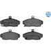Bremsbelagsatz Honda P. Civic/Concerto 1.4-1.7/2.0 D 89-05 Mit Sensor | 025 215 1518/W