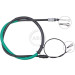A.B.S. Handbremsseil Seilzug Festellbremse | K17591 A.B.S. Handbremsseil Seilzug Festellbremse | K17591